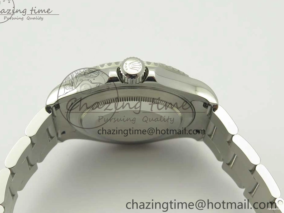 ARF on 1:1 Bracelet Best SH3135 116622 Edition Blue Dial SS Yacht-Master 0115